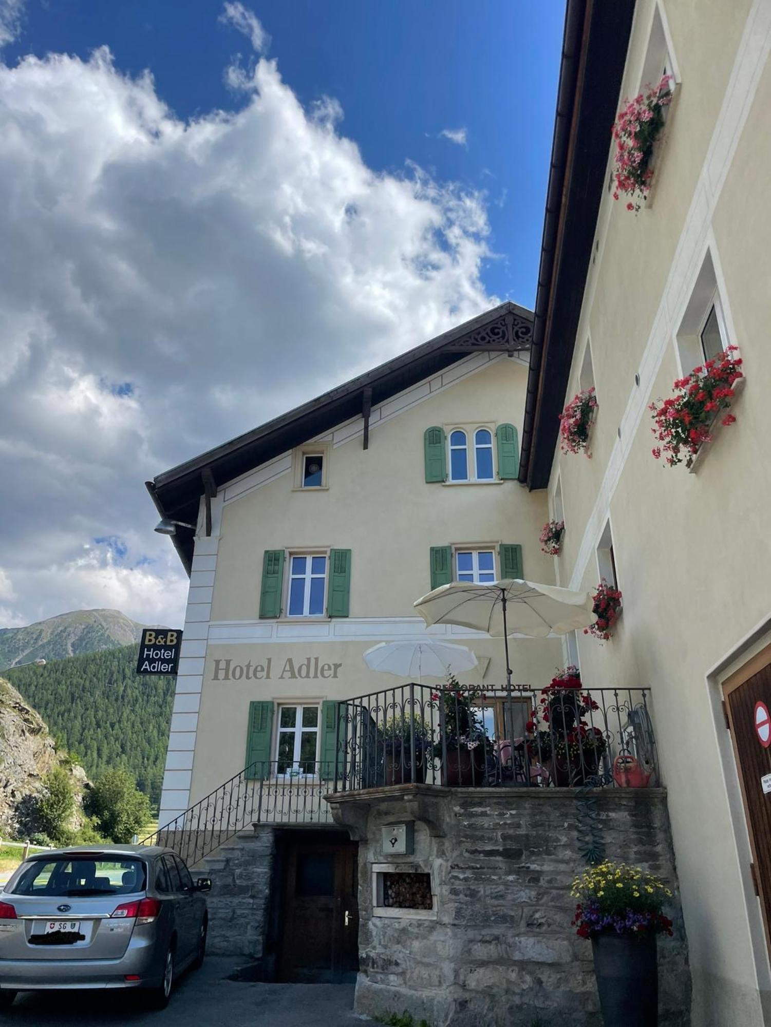 Hotel Adler Garni Zernez Exterior photo