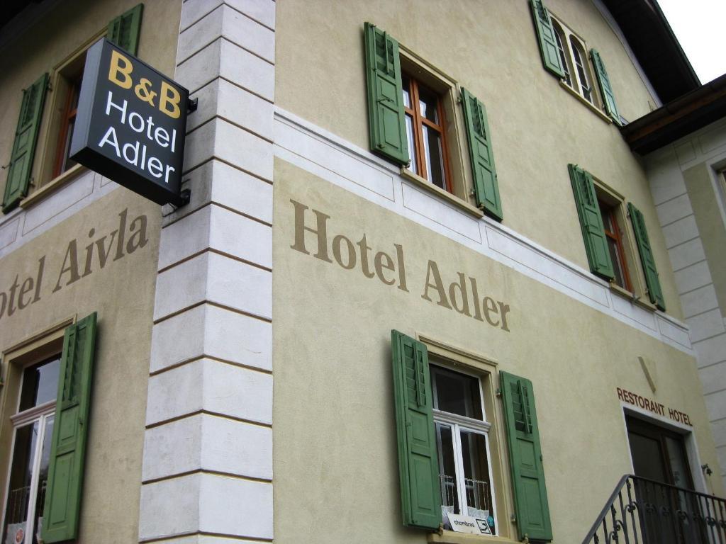 Hotel Adler Garni Zernez Exterior photo